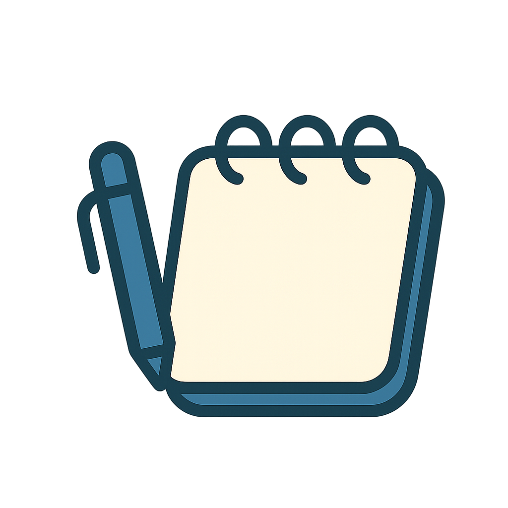 Image of a cartoon bird journaling